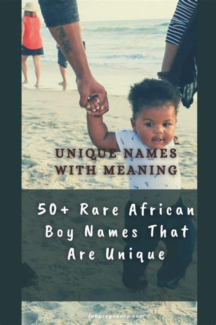 100 African Boy Names and Meanings