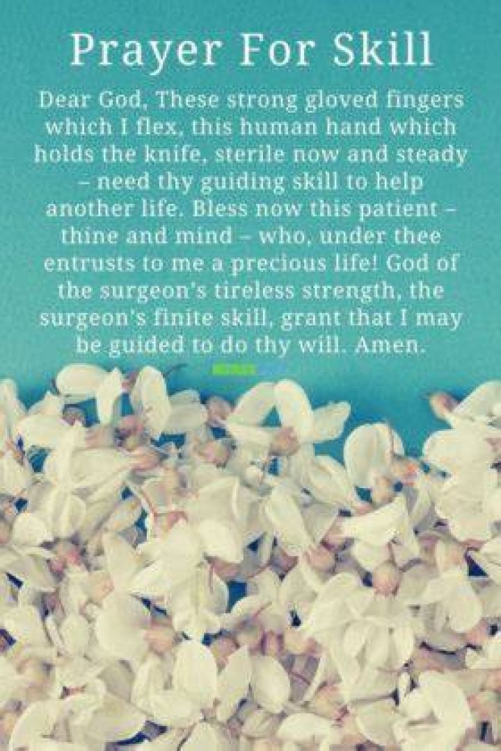 27 Inspiring and Powerful Prayers to Pray Before Surgery NurseBuff