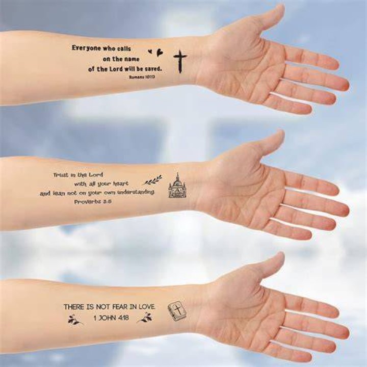 30+ Cool Bible Verse Tattoo Design Ideas with Meanings Bible verse