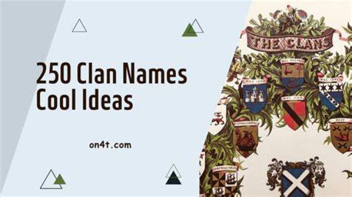 400+ Cool Clan Names That Will Make Your Game Clan Standout