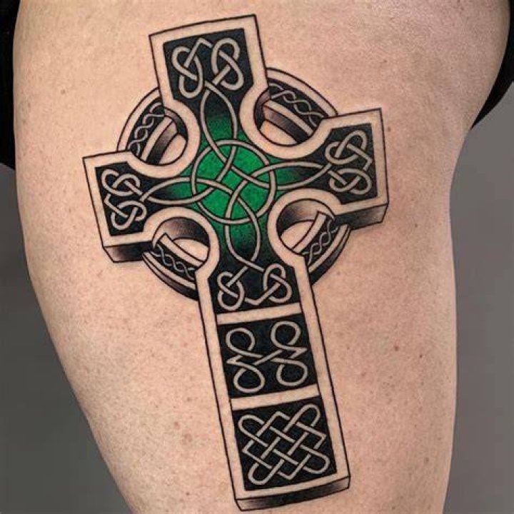 85+ Celtic Cross Tattoo Designs&Meanings Characteristic Symbol (2019)