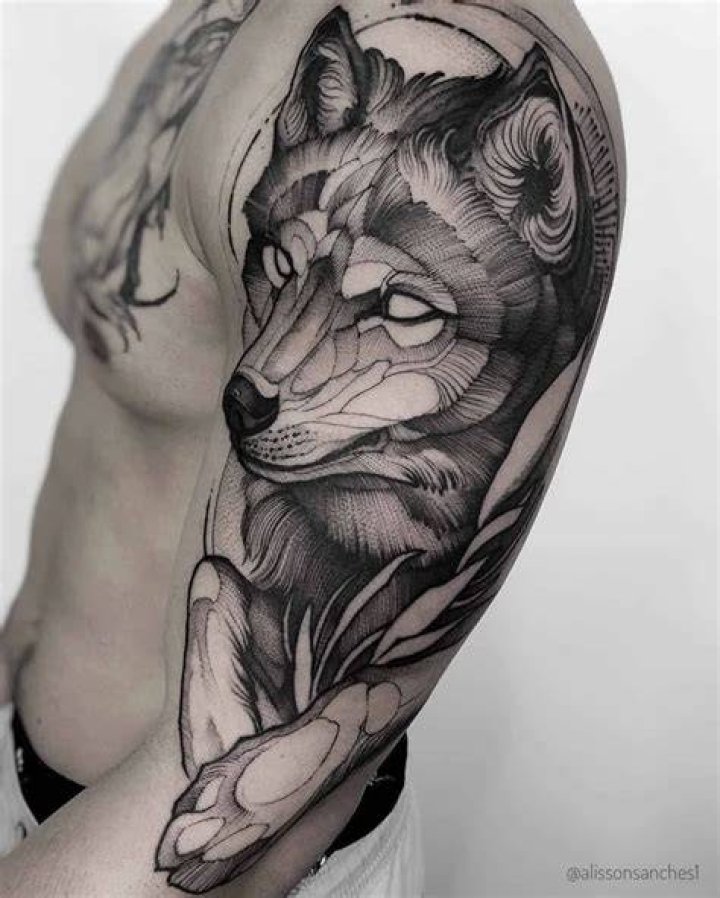 90 Awesome Wolf Tattoos You Can Try Popular Design Body Tattoo Art