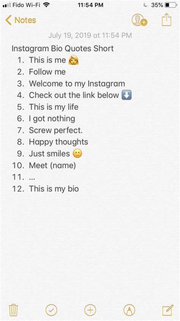 97 Short Quote For Instagram Bio Chika Ciku