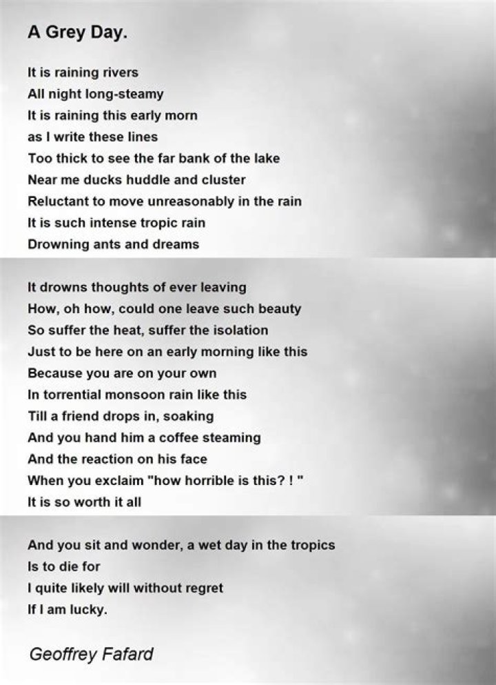 A Grey Day Poem by William Vaughn Moody Poem Hunter