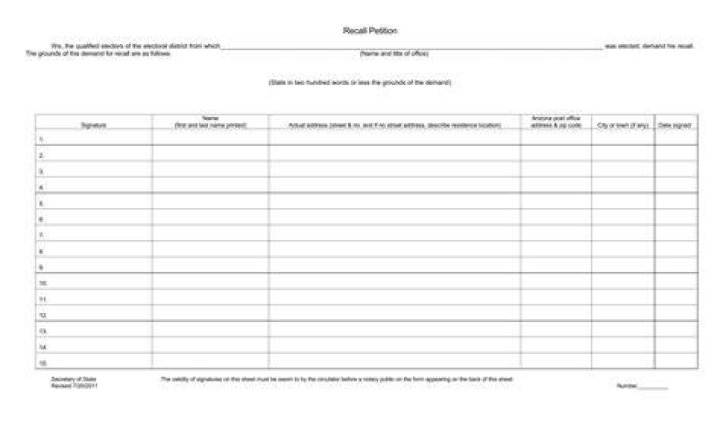 A recall petition was brought against Mayor Lewis for personally using the funds of the town. blurred-reality.com