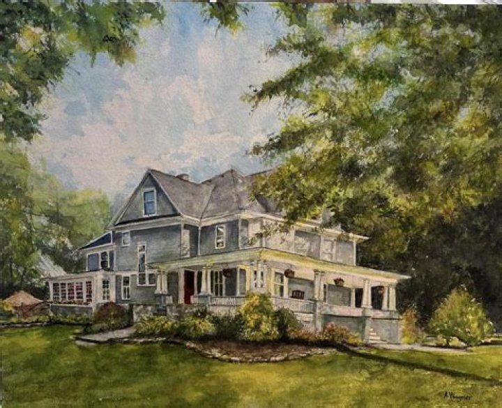 A watercolor by Howard r/howardstern