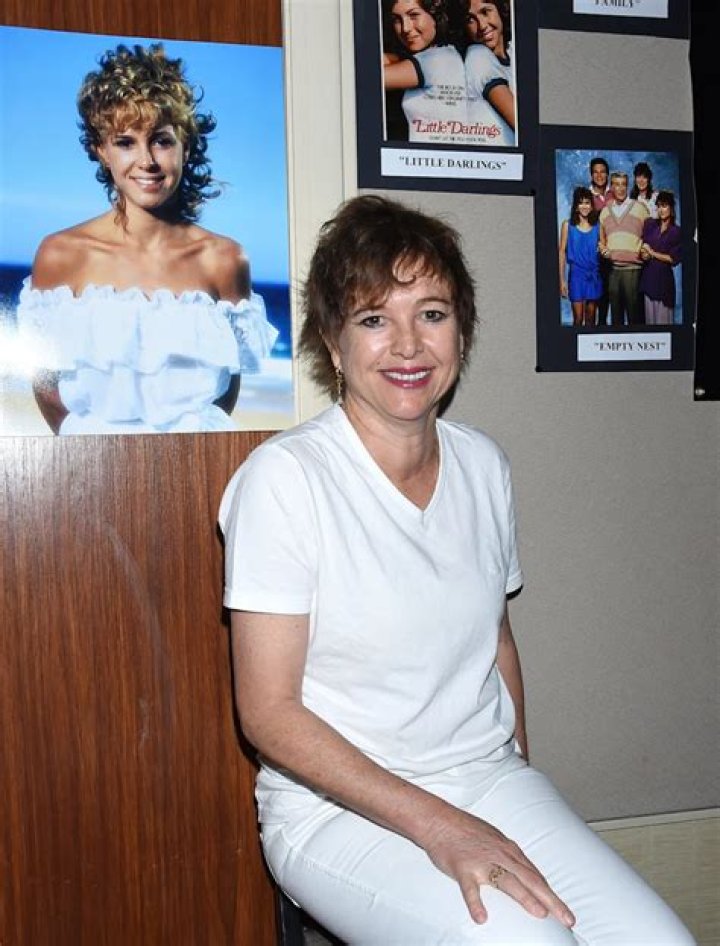 Actress Kristy McNichol and musician Leif Garrett attending First