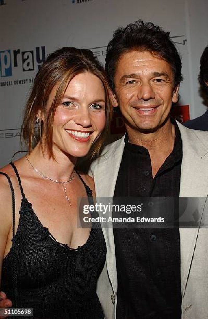 Adrian Zmed and his wife Susan Wood Photo credit Stephen Thorburn