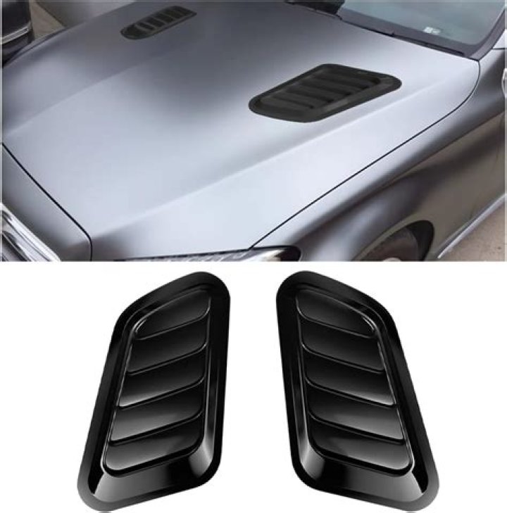 Air Flow Hood Vents Universal ABS Plastic SAAS Automotive