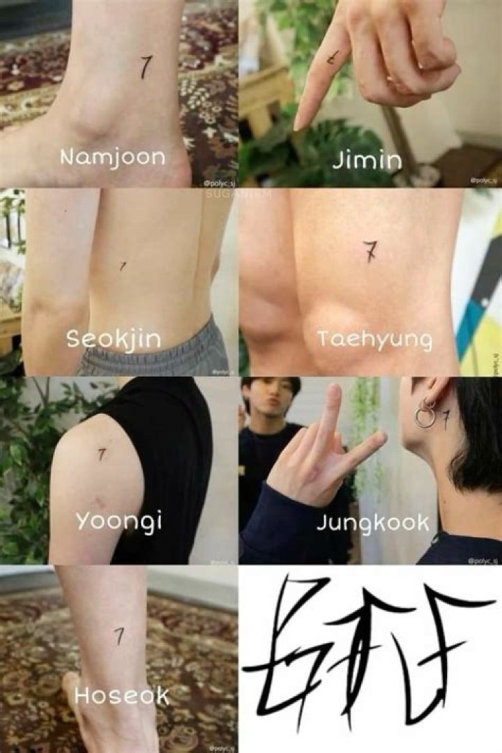 All 6 tattoos of BTS' Jimin and their special meanings