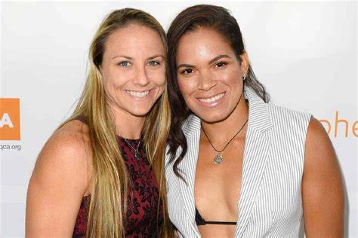 Amanda Nunes and Nina Ansaroff Maternity Photos