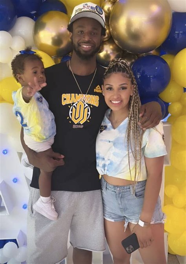 Andrew Wiggins parties at Warriors parade with girlfriend Mychal