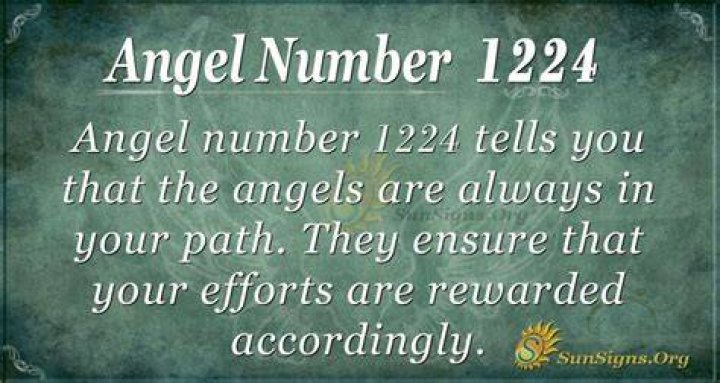 angel number 1224