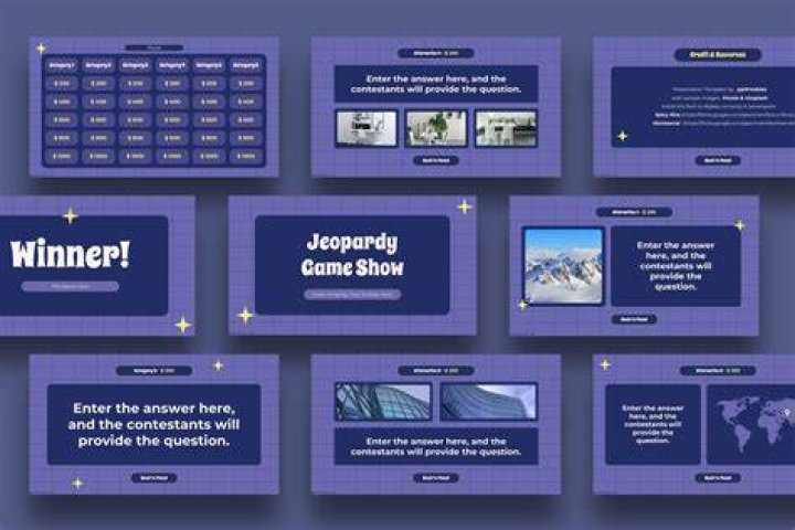 Anime Jeopardy Template