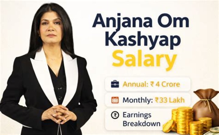 Anjana Om Kashyap Salary, Net Worth, Husband, Age, Wiki