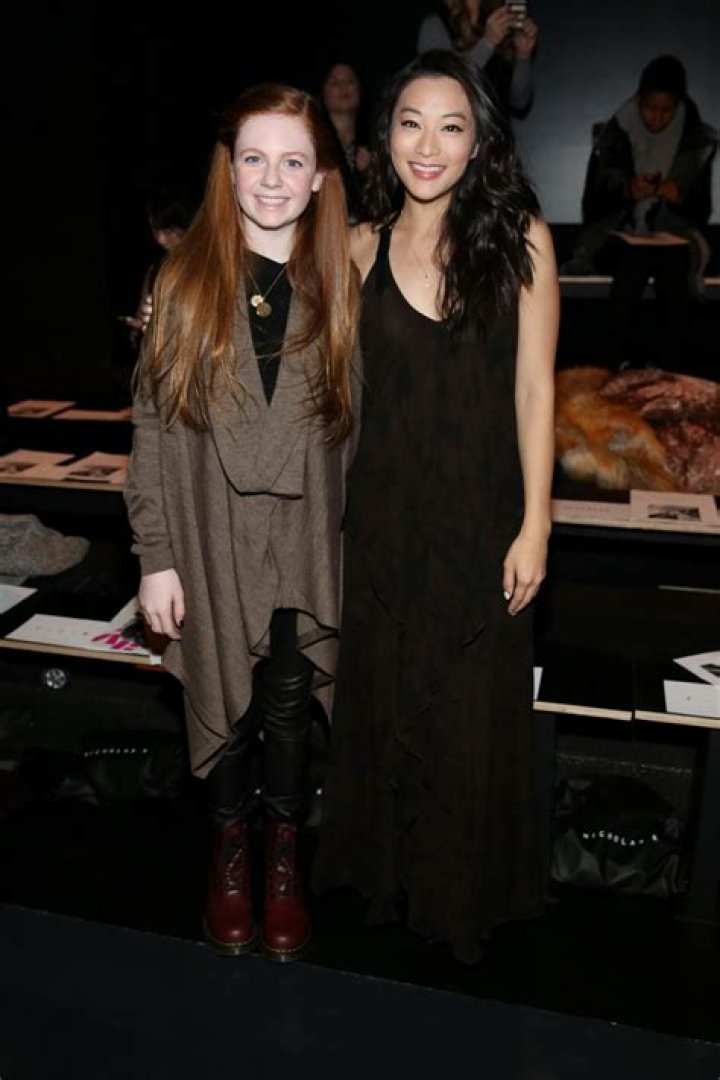 ARDEN CHO at Nicholas K Fashion Show at New York Fashion Week 02/11