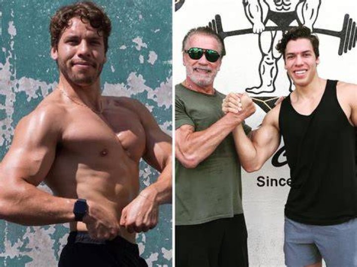 Arnold Schwarzenegger&rsquo;s lookalike love child son graduates The