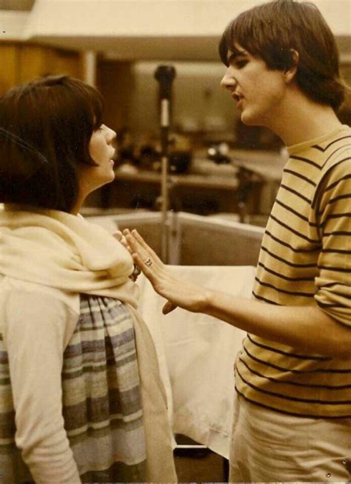 Ascenscion. A young Gram Parsons with first wife Nancy Ross,...
