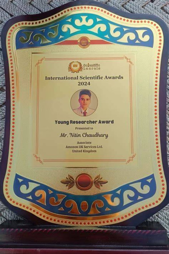 Award-winning Researcher, Carmelo-maika