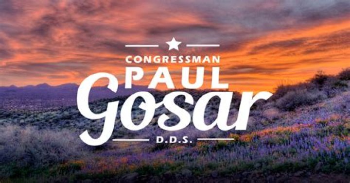 AZ Congressman Paul Gosar under selfquarantine over coronavirus fears