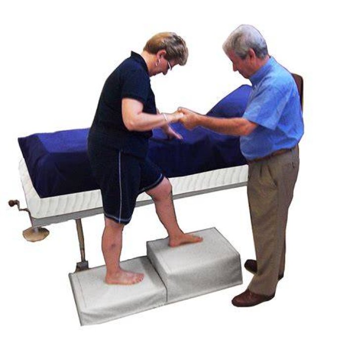 Bed Step Two Steps Helps people getting into and out of bed
