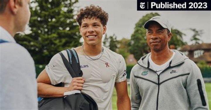Ben Shelton Arrives at Wimbledon With His Father as Coach The New