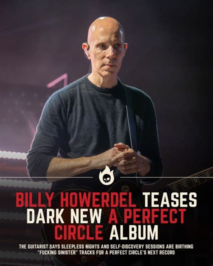 Billy Howerdel &ldquo;With A Perfect Circle, I was always concentrating on