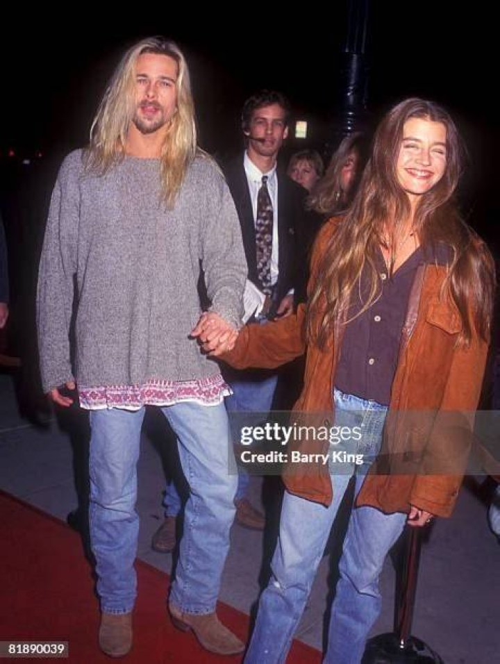 Brad Pitt and Jitka Poheldek FamousFix
