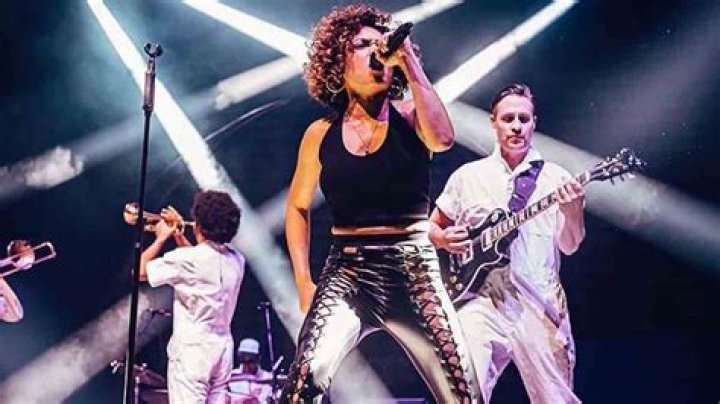 Brass Against's Sophia Urista urinates on fan's face during festival set