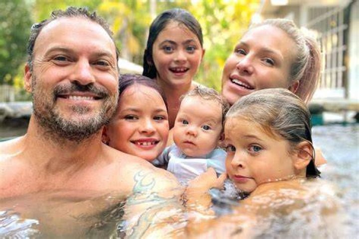 Brian Malarkey Family With Wife Chantelle and Three Kids