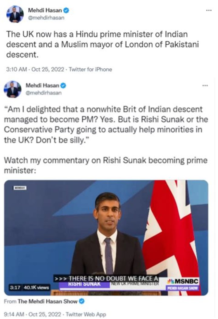 British Indian journalist Mehdi Hasan calls out Southwest Airlines for