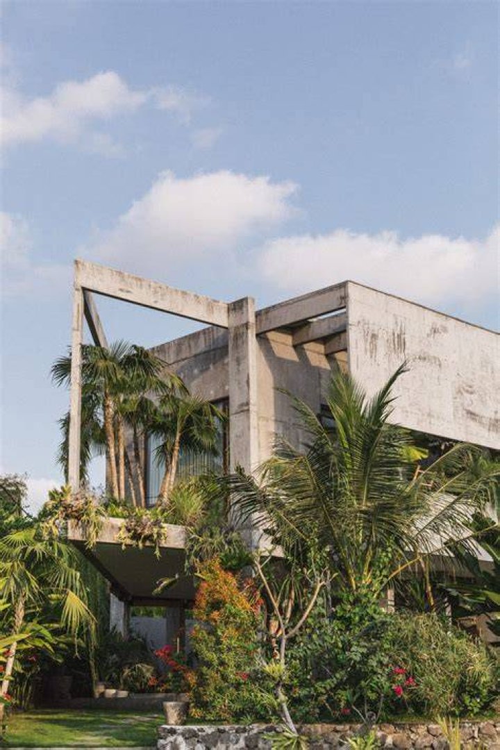 Brutalist Tropical Home The Coolector