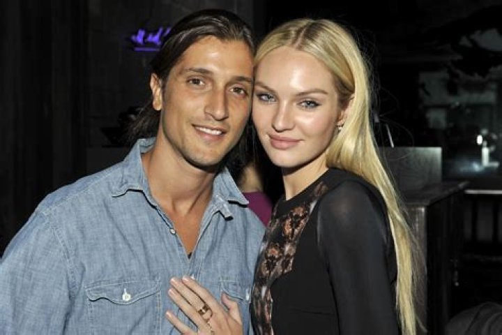 Candice Swanepoel with her boyfriend (Source Irish Mirror)