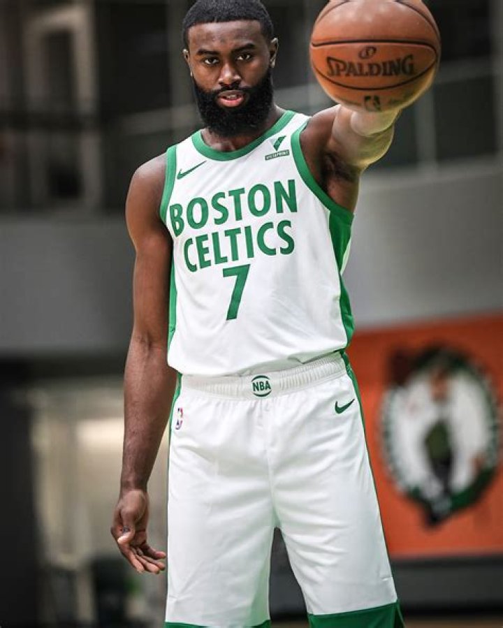 Celtics' Jayson Tatum, Jaylen Brown, Kristaps Porzingis, Jrue Holiday