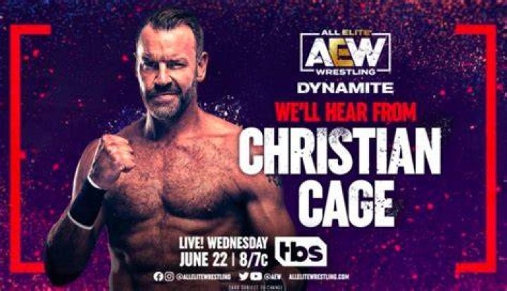 Christian Cage Segment Announced For 5/10 'AEW Dynamite' Wrestling