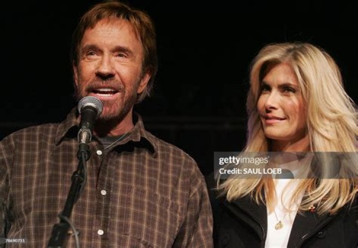 Chuck Norris and Gena O'kelley wedding