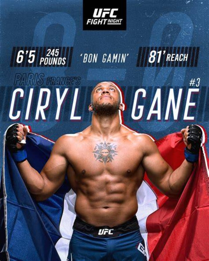 Ciryl Gane Social Media
