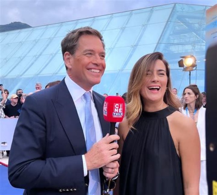 Cote de Pablo and Michael Weatherly at 2010 Monte Carlo Television
