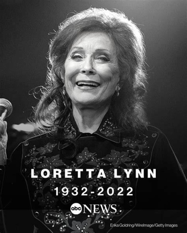 Country music icon Loretta Lynn, singer of 'Coal Miner's Daughter