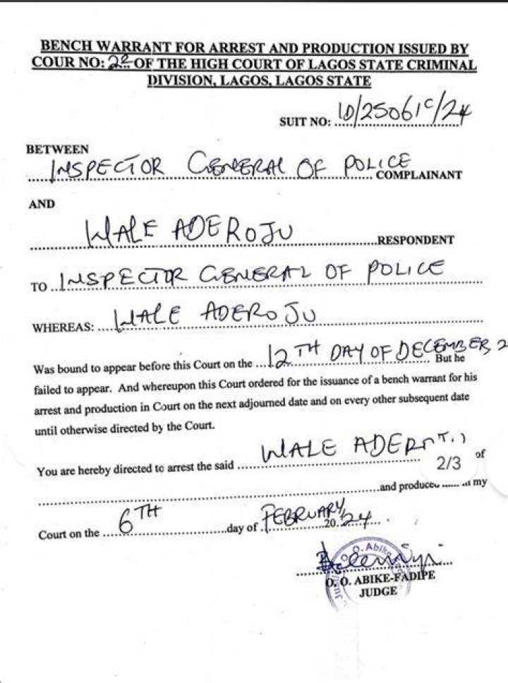Court orders Naira Marley&rsquo;s arrest Daily Post Nigeria