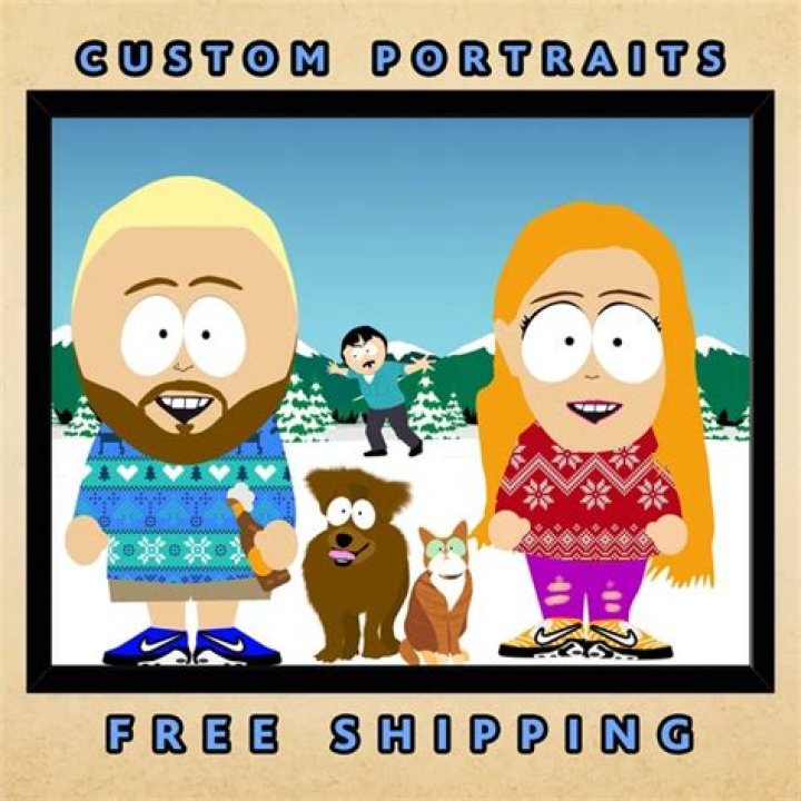 Custom South park Portrait South park, Custom cartoons, South park