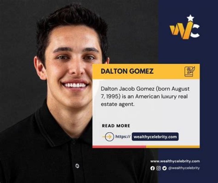 Dalton Gomez Net Worth 2023 Siblings Age Height Cars Wife