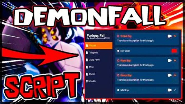 Demonfall Script Gui New (supports krnl, snayps X, scriptware. pc