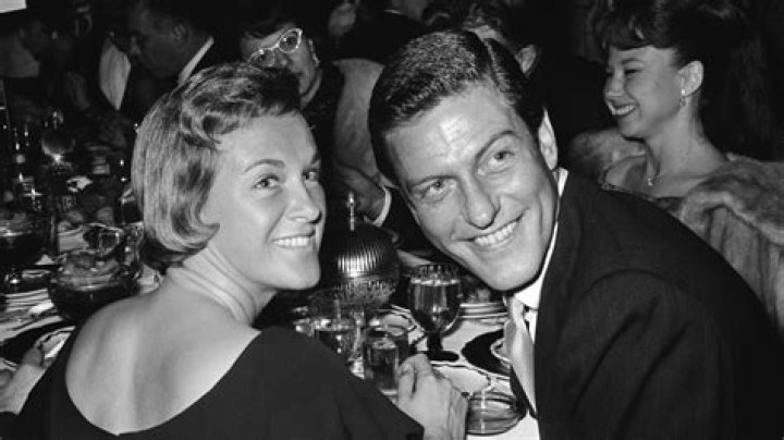 Dick Van Dyke pictured with swollen eyelid with wife Arlene Silver