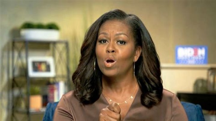 DNC Michelle Obama VOTE necklace goes viral in speech about voting