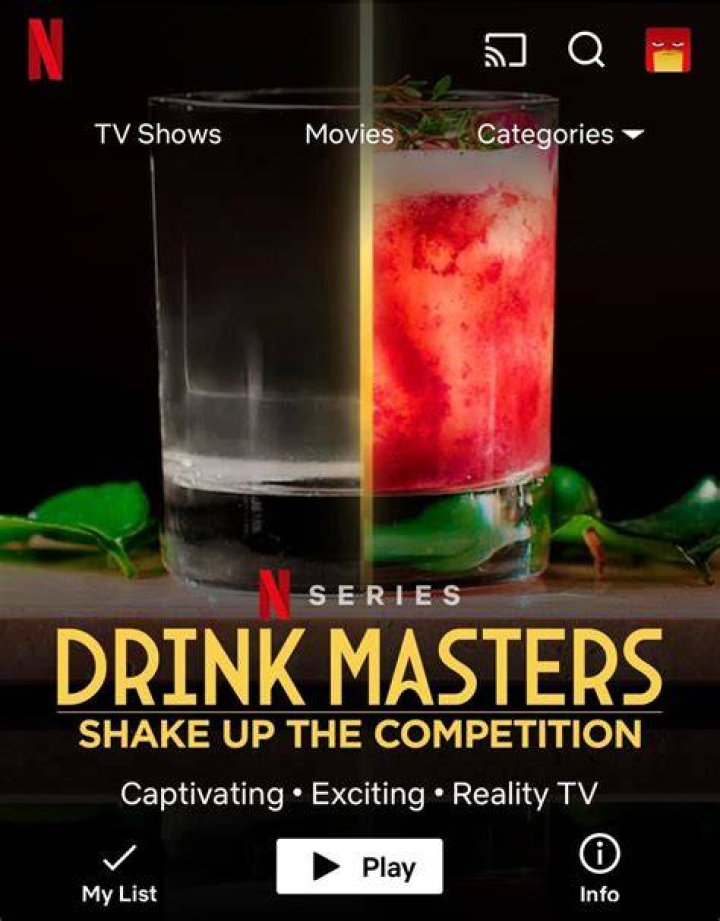 Drink Masters Releasing Soon on Netflix.