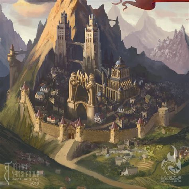 Dwarven Citystate of Brong Arborean Tears Creative Studio