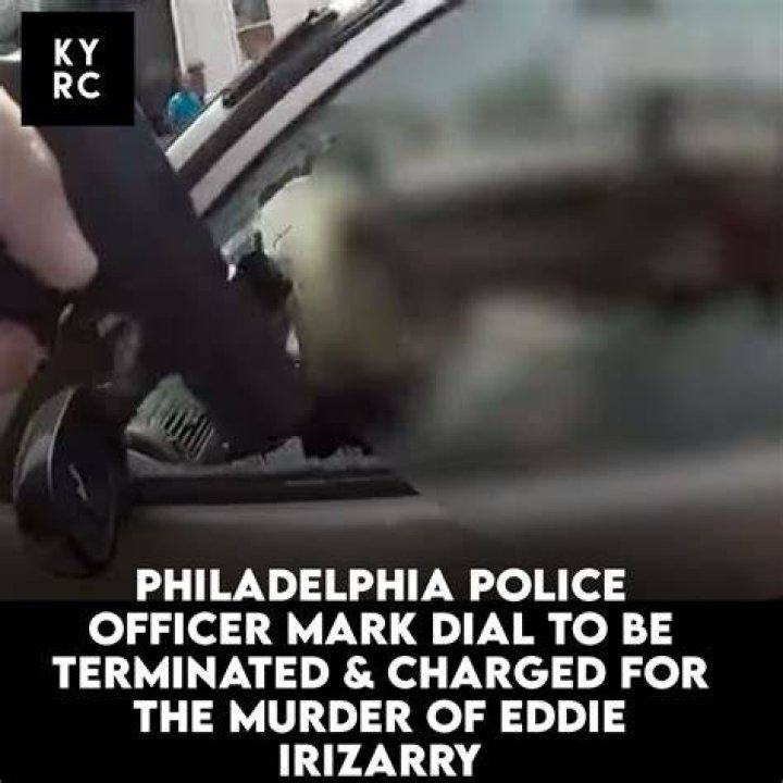 Eddie Irizarry Philadelphia officer charged with fatal shooting of