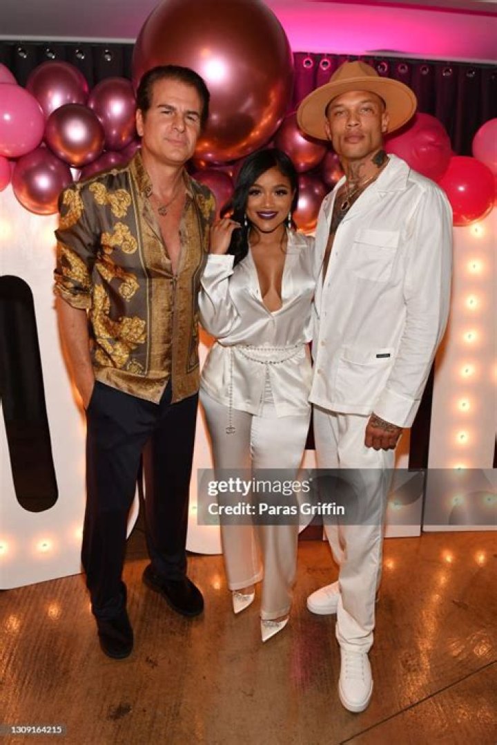 Erica Pinkett and Jeremy Meeks attend the "Dutch" Atlanta Premiere at