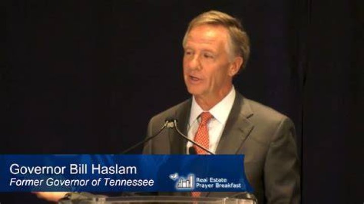 ExTennessee Governor Bill Haslam Says He'll Mull Senate Options WKMS